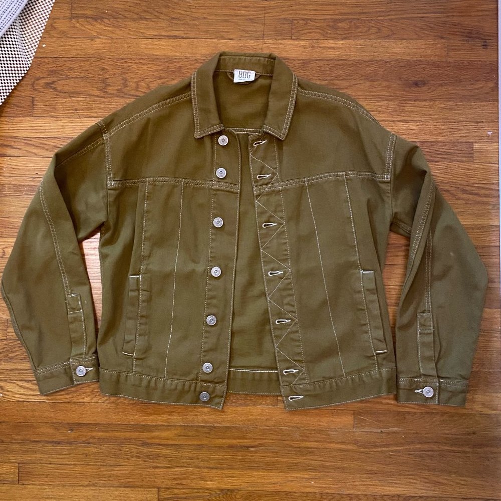 Women's BDG Brown Jean Jacket from Urban Outfitters